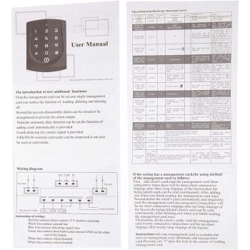 Klawiatura Smart Touch kontrola dostępu [12190000192]
